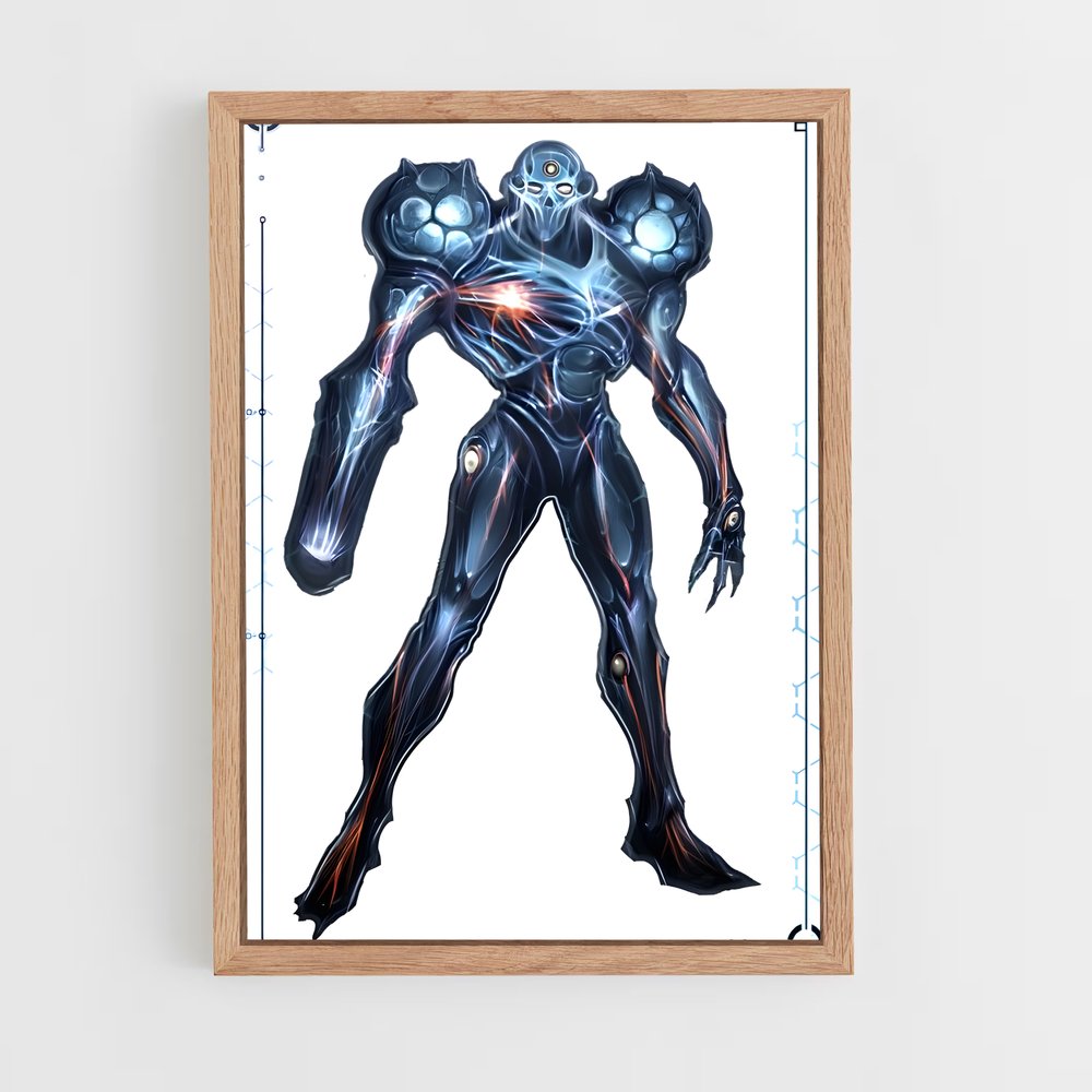 Poster Dark Warrior – affiche Super Smash Bros (vue 4)